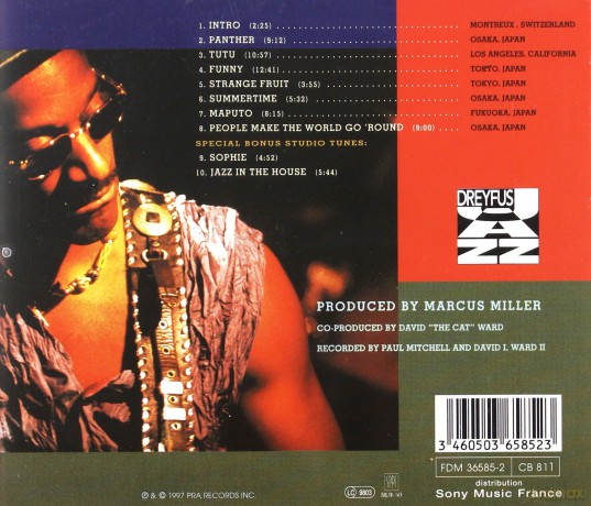 Marcus Miller: Live & More [CD]