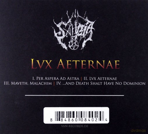 Saligia: Lux Aeternae (digipack) [CD]