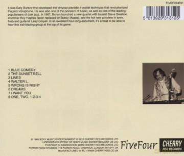 Gary Burton: Gary Burton Quartet In Concert [CD]