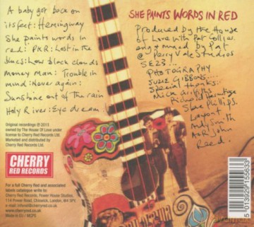 The House Of Love: She Paints Words In Red [CD]