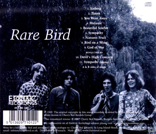 Rare Bird: Rare Bird [CD]