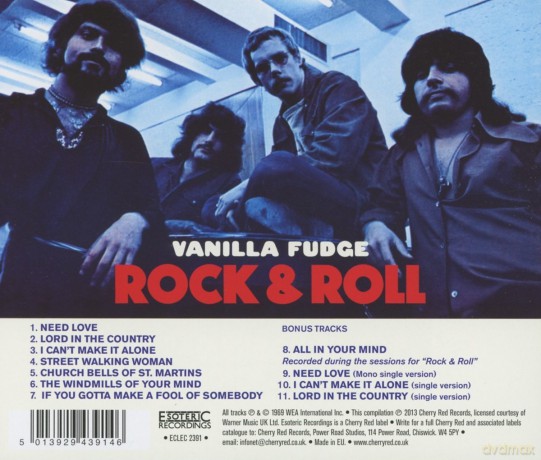 Vanilla Fudge: Rock & Roll [CD]