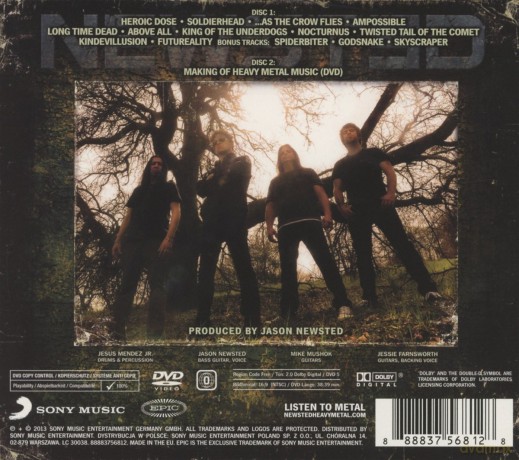 Newsted: Heavy Metal Music Limited Deluxe Edition (digipack) [CD]+[DVD]