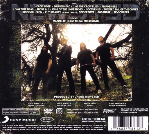 Newsted: Heavy Metal Music Limited Deluxe Edition (digipack) [CD]+[DVD]