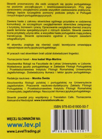 Słownik Polsko-Portugalski / Portugalsko-Polski Czyli Jak To Powiedzieć Po Portugalsku [KSIĄŻKA]