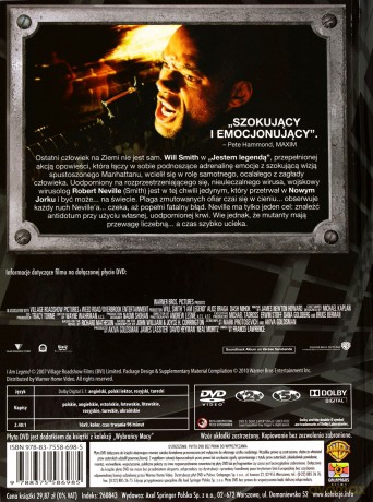 Constantine / Jestem legendą (Wybrańcy mocy) (booklet) [2DVD]
