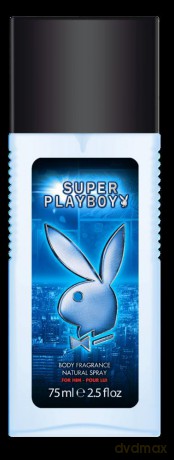 Playboy Super Dezodowant w Naturalnym Spray'u dla Mężczyzny 75ml [PERFUMY]