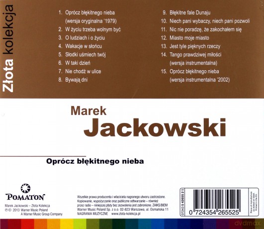 Marek Jackowski: Złota Kolekcja [CD]