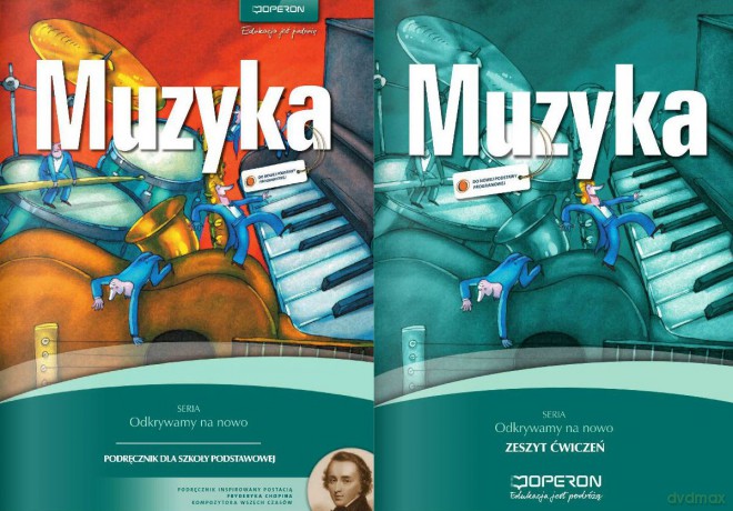 Muzyka Odkrywamy na nowo SP kl.4-6 podręcznik + ćwiczenia - Małgorzata Rykowska,Zbigniew Szałko [2xKSIĄŻKA]