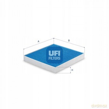 UFI 34.150.00 Filtr, wentylacja przestrzeni pasażerskiej Fiat