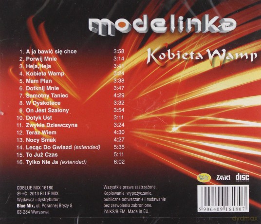Modelinka: Kobieta wamp [CD]