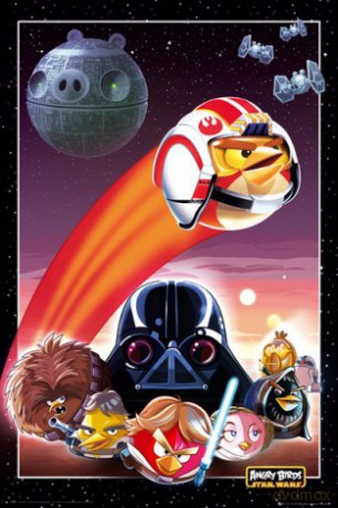 Angry Birds Star Wars Collage [PLAKAT]