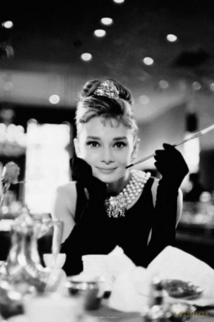 Audrey Hepburn (Breakfast at Tiffanys) [PLAKAT]