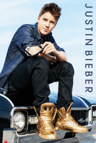 Justin Bieber Car (Bravado) [PLAKAT]