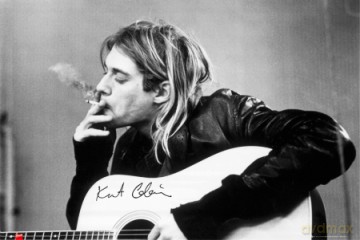 Kurt Cobain (smoking) [PLAKAT]