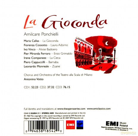 Maria Callas: La Gioconda [3CD]