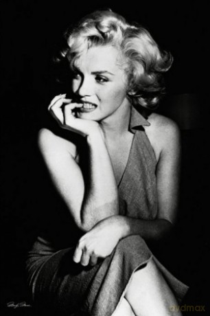 Marilyn Monroe (sitting) [PLAKAT]
