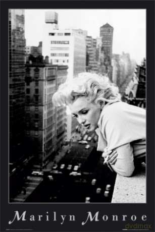 Marilyn Monroe (w oknie) [PLAKAT]