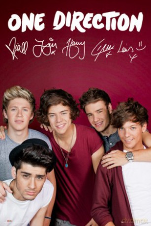 One Direction Maroon [PLAKAT]