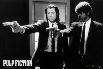 Pulp Fiction (B&W Guns) [PLAKAT]