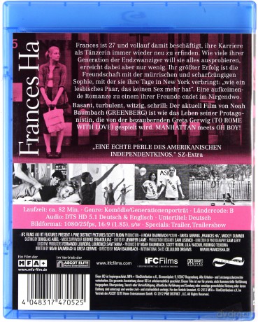 Frances Ha [Blu-Ray]
