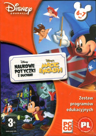 Disney Edukacja 2Pak Magic English + Naukowe potyczki z duchami [2xGRA PC]
