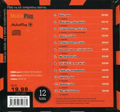 Kolekcja Disco Polo 12: Kis Lech Stawski (digibook) [CD]