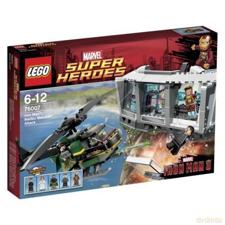 LEGO 76007 Iron Man Atak na posiadłość [KLOCKI]