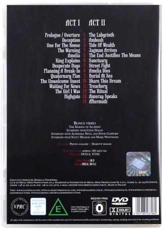 Clive Nolan: Alchemy [DVD]