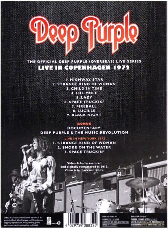 Deep Purple: Copenhagen 1972 [DVD]