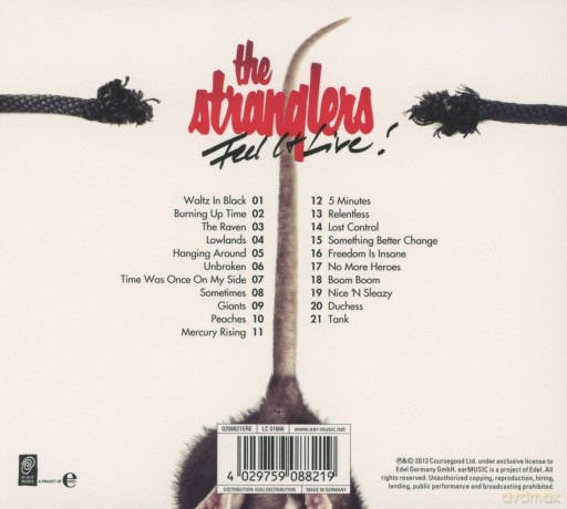 The Stranglers: Feel It Live (digipack) [CD]