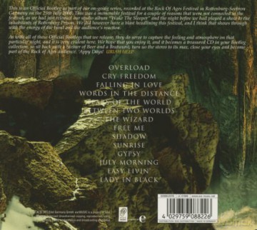 Uriah Heep: Official Bootleg Vol 6 - Live At The Rock Of Ages Festival Germany 2008 (digipack) [CD]