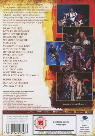 Aerosmith: Rock For The Rising Sun [DVD]