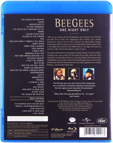 Bee Gees: One Night Only [Blu-Ray]