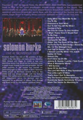 Solomon Burke: One Night Only [DVD]
