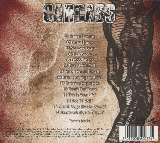 Carcass: Heartwork Special Edition [CD]