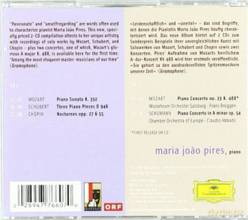 Maria Joao Pires: Portrait Of The Artist [2CD]