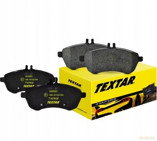 Zestaw klocków hamulcowych, hamulce tarczowe Textar 2158001 Toyota Nissan Mitsubishi Subaru