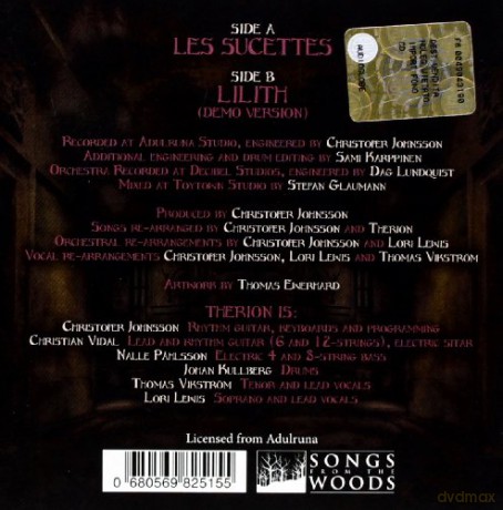 Therion: Les Sucettes [CD]