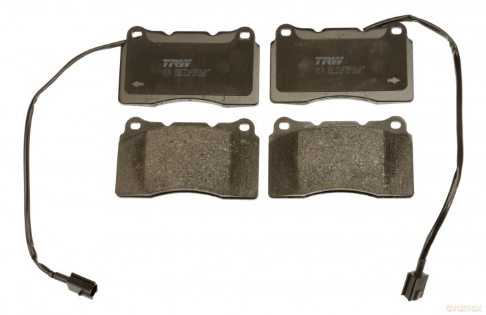 Zestaw klocków hamulcowych, hamulce tarczowe TRW GDB1603 Fiat Lancia Alfa Romeo