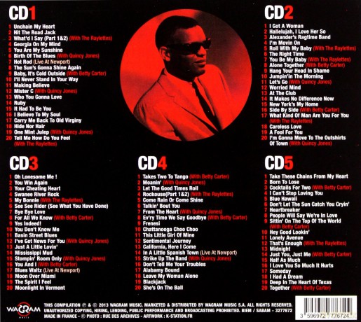 Ray Charles: The Very Best Of (digipack) [5CD]