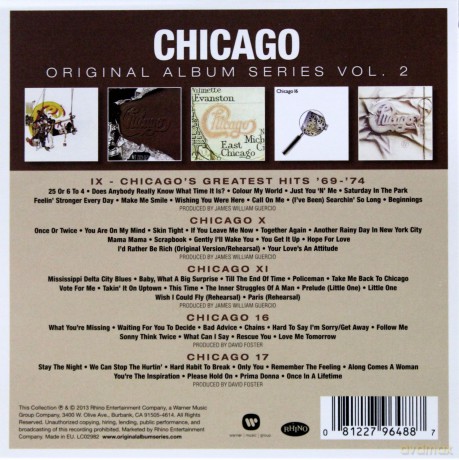 Chicago: Original Album Series Vol.2 [5CD]