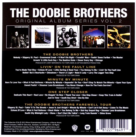 Doobie Brothers: Original Album Series Vol.2 [5CD]