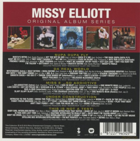 Missy Elliott: Original Album Series [5CD]