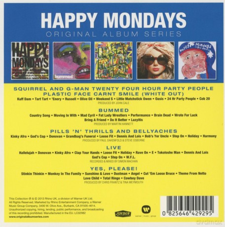 Happy Mondays: Original Album Series [5CD]
