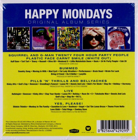 Happy Mondays: Original Album Series [5CD]