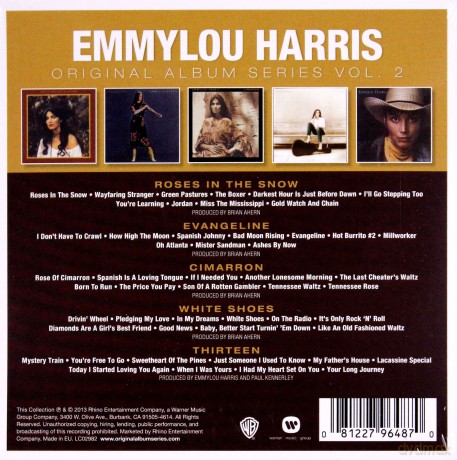 Emmylou Harris: Original Album Series Vol.2 [5CD]