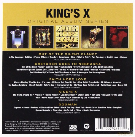 Kings X: Original Album Series [5CD]