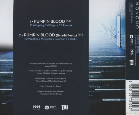 Nonono: Pumpin Blood (2track) [CD]