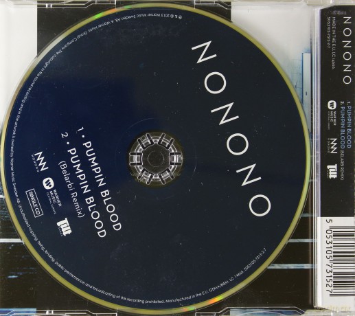 Nonono: Pumpin Blood (2track) [CD]